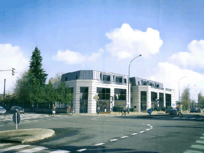 Immeuble de commerces, bureaux et logements BBC et réhabilitation d'une maison R+2 à Bois-Guillaume (76)