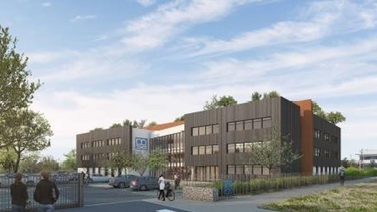Maquette des bureaux MSA à Boves